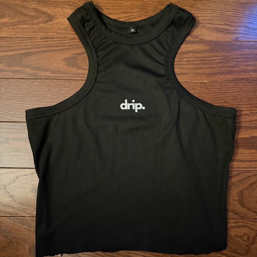 Women’s Drip Tank Top Cropped Size Medium